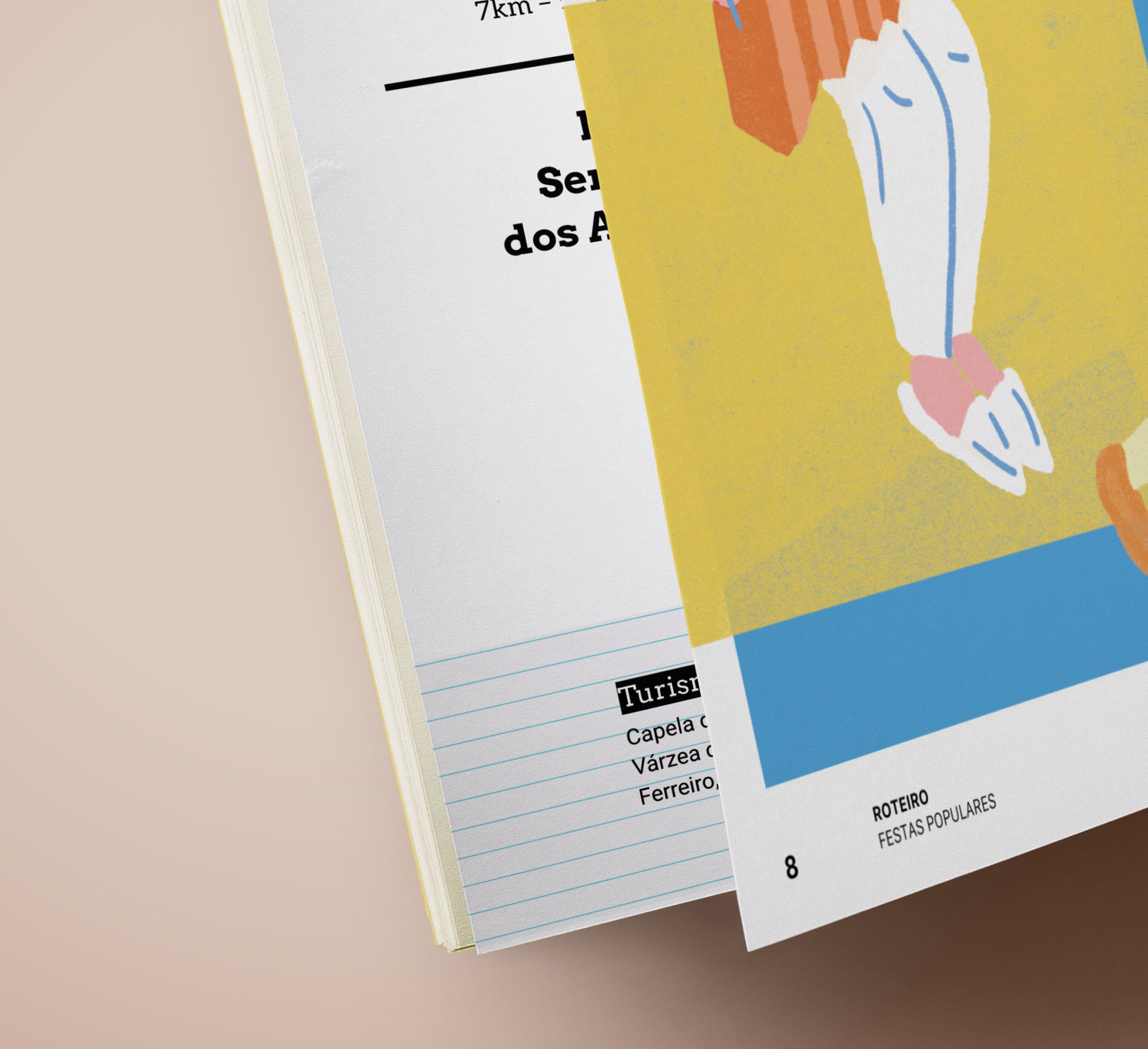 Close-up of the guide's footer, highlighting the fine print, page numbering, and subtle graphic elements.